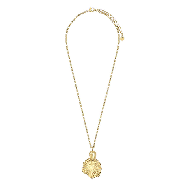 Collar de Acero Inoxidable Enso para Dama EICE232110G Dorado