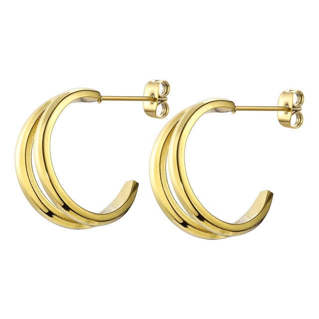 Aretes Enso IC Para Mujer EICE251164G Dorado