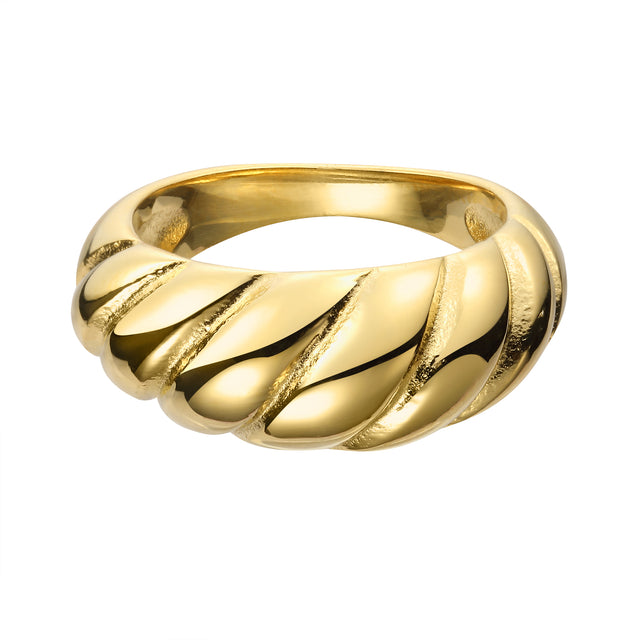 Anillo Enso IC Para Mujer EICR251142G Dorado