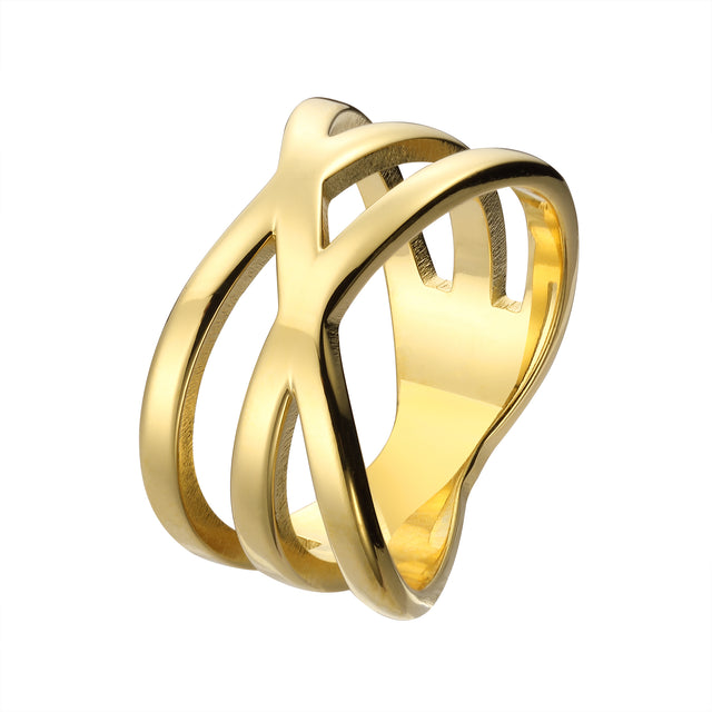 Anillo Enso IC Para Mujer EICR251144G Dorado
