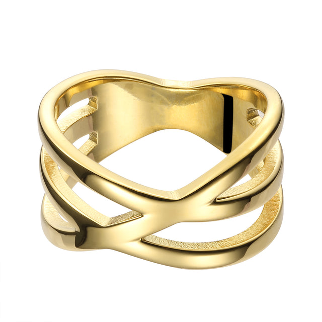 Anillo Enso IC Para Mujer EICR251144G Dorado