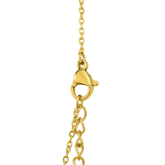 Pulsera de Acero Inoxidable Enso Para Mujer EJB3401G Dorado