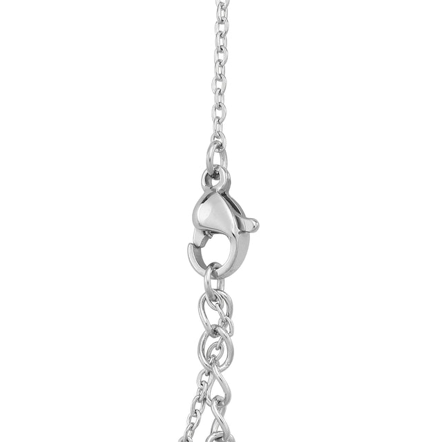 Pulsera de Acero Inoxidable Enso Para Mujer EJB3402S Plateado