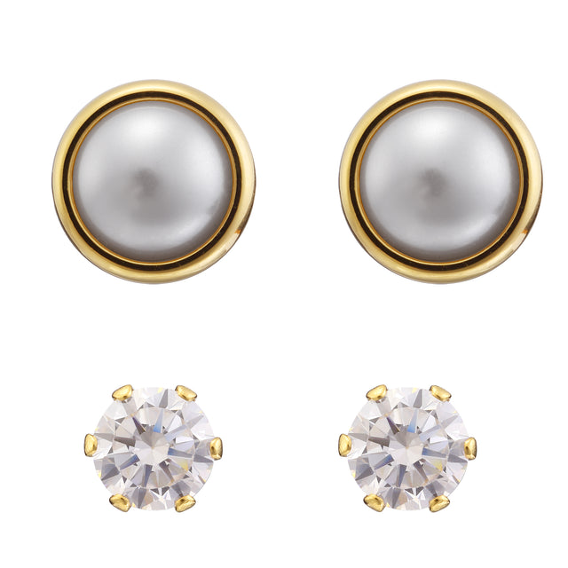 Aretes Enso Para Mujer EJE3424G Dorado