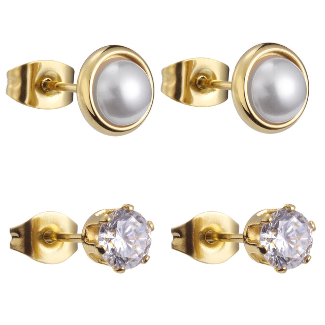 Aretes Enso Para Mujer EJE3424G Dorado