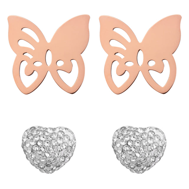 Aretes Enso Para Mujer EJE3425R Rosado