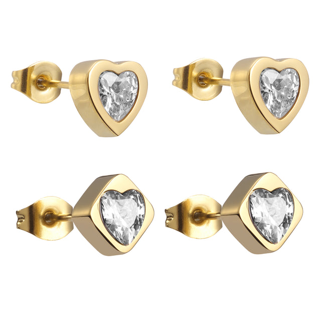 Aretes Enso Para Mujer EJE3466G Dorado