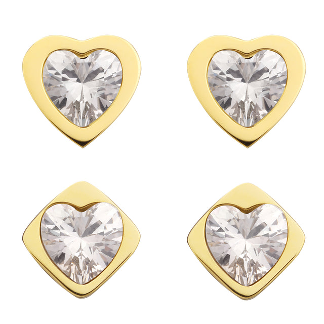 Aretes Enso Para Mujer EJE3466G Dorado