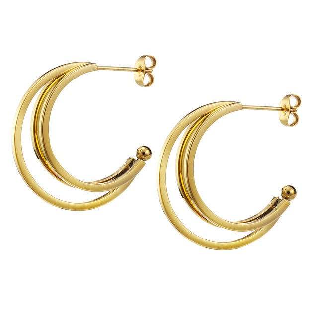 Aretes Enso Para Mujer EJE3468G Dorado