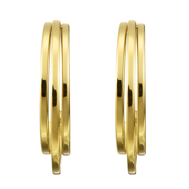 Aretes Enso Para Mujer EJE3468G Dorado