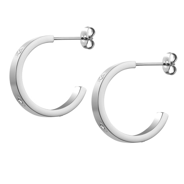 Aretes Enso Para Mujer EJE3472S Plateado