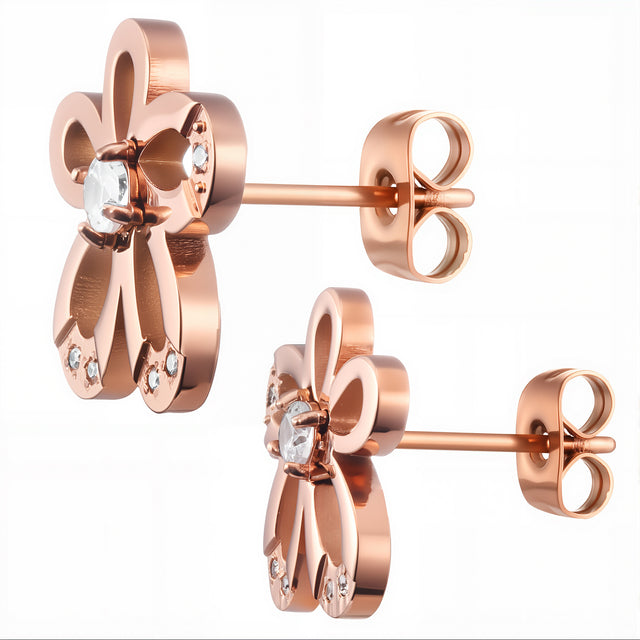 Aretes Enso Para Mujer EJE3513R Rosado