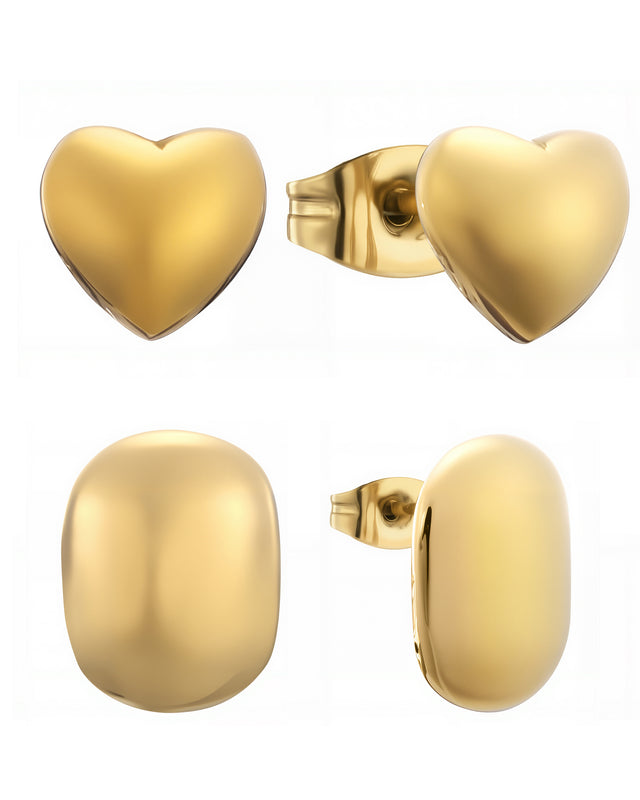 Set de Aretes Enso Para Mujer EJE3540G Dorado