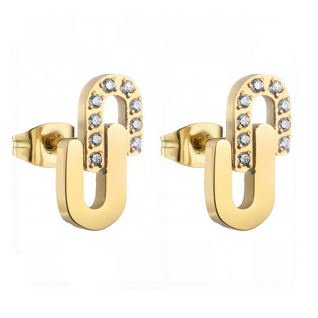 Aretes Enso Para Mujer EJE3542G Dorado