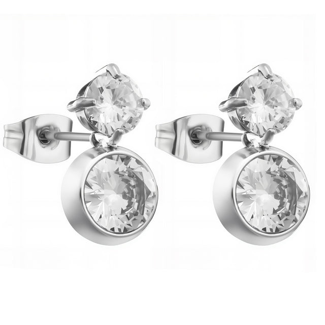 Aretes Enso Para Mujer EJE3544S Acero