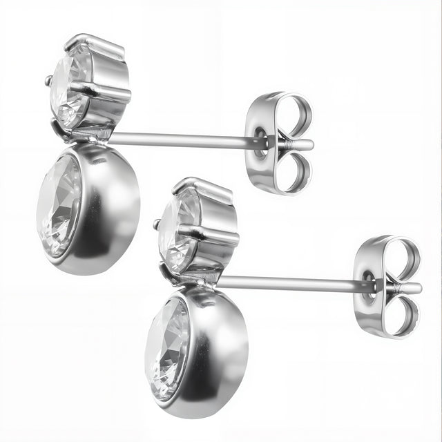 Aretes Enso Para Mujer EJE3544S Acero