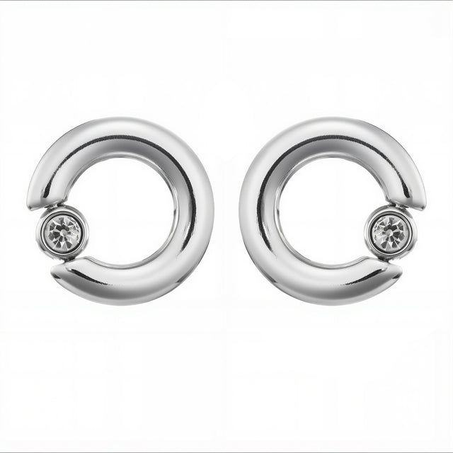 Aretes Enso Para Mujer EJE3571S Acero