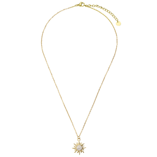 Collar y Dije de Acero Inoxidable Enso Para Mujer EJN3395G
