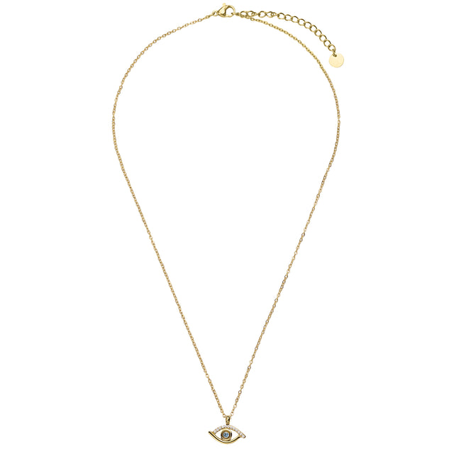 Collar y Dije de Acero Inoxidable Enso Para Mujer EJN3397G