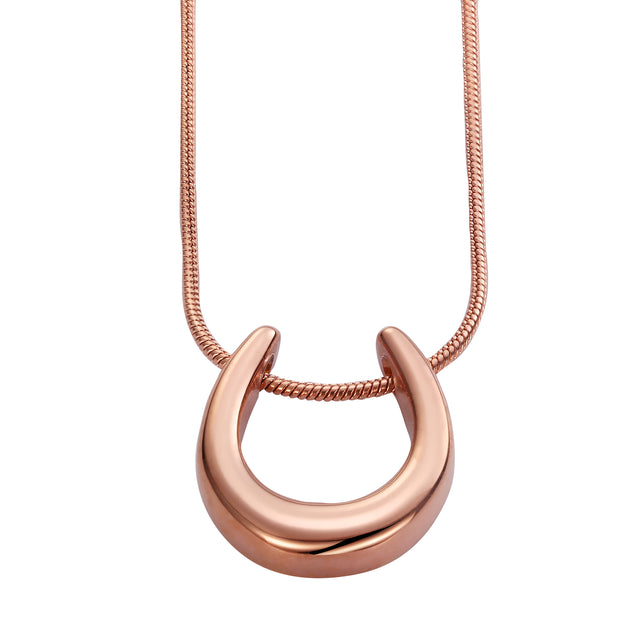 Collar y Dije Enso Para Mujer EJN3449R Rosado