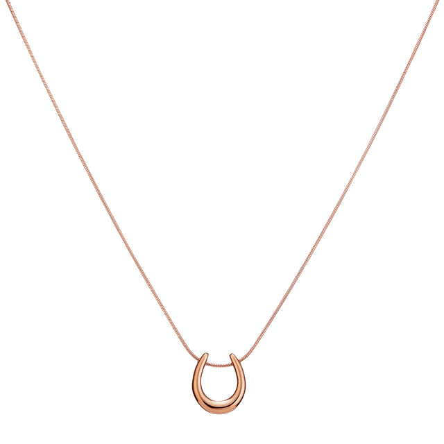 Collar y Dije Enso Para Mujer EJN3449R Rosado