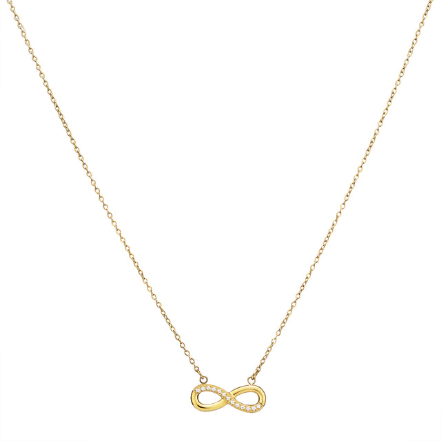 Collar y Dije Enso Para Mujer EJN3477G Dorado
