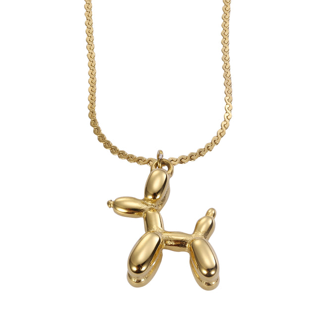 Collar y Dije Enso Para Mujer EJN3481G Dorado