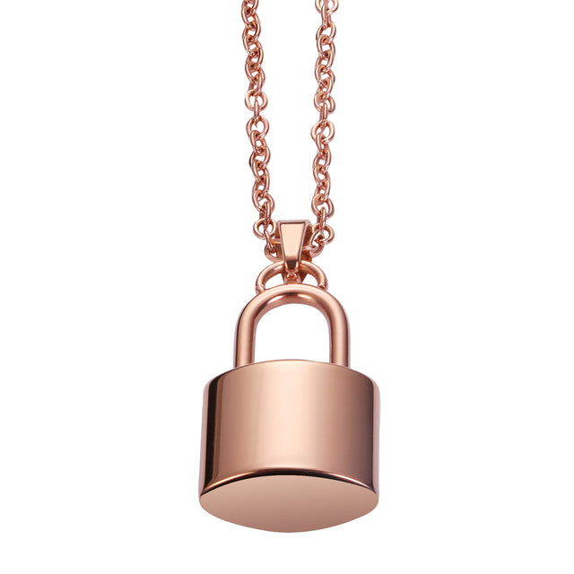 Collar y Dije Enso Para Mujer EJN3486R Rosado