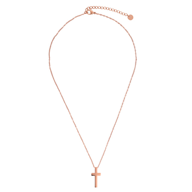 Collar y Dije Enso Para Mujer EJN3487R Rosado