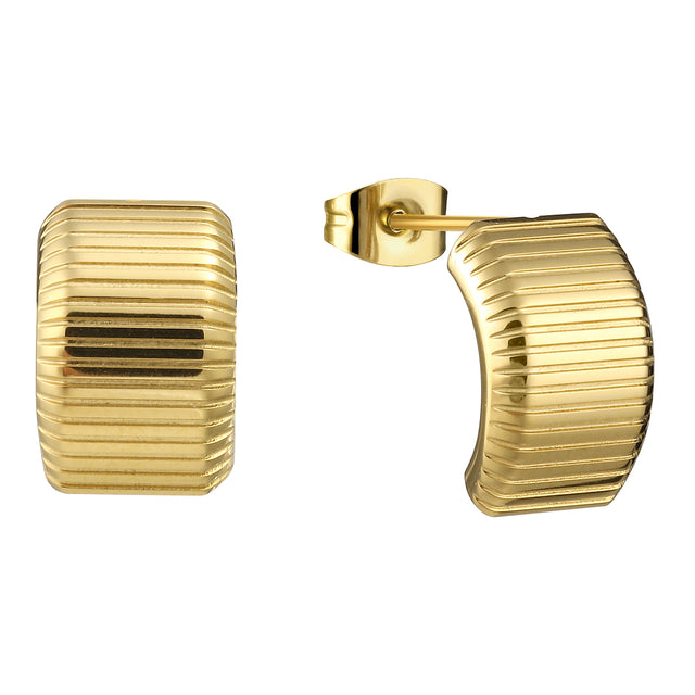 Set de Collar y Aretes Acero Inoxidable Enso Para Mujer EJS3375G Dorado