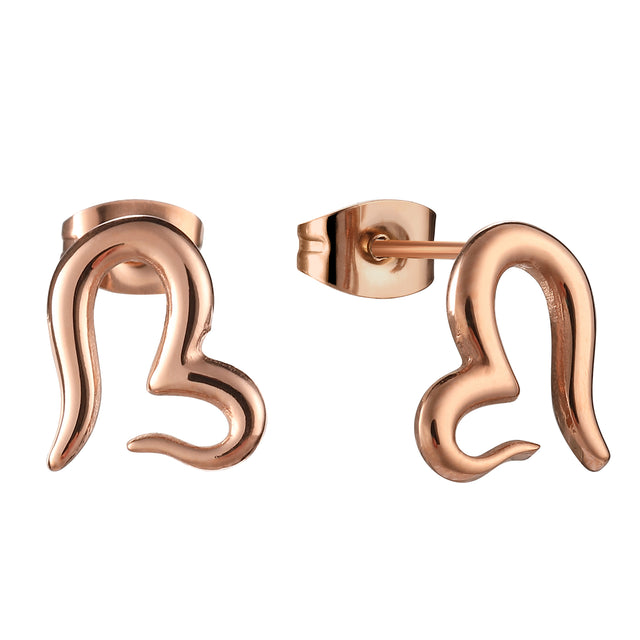 Set de Collar y Aretes Acero Inoxidable Enso Para Mujer EJS3380R Rosado