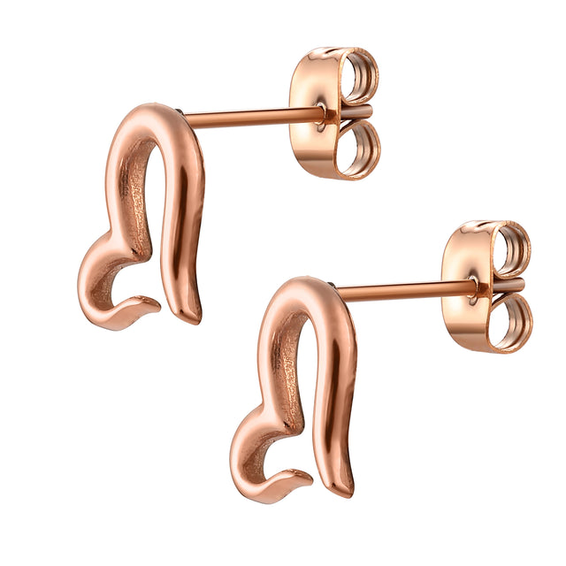 Set de Collar y Aretes Acero Inoxidable Enso Para Mujer EJS3380R Rosado