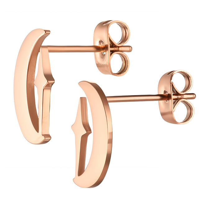 Set de Collar y Aretes de Acero Inoxidable Enso Para Mujer EJS3412R