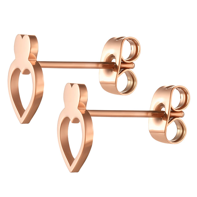 Set de Collar y Aretes de Acero Inoxidable Enso Para Mujer EJS3415R