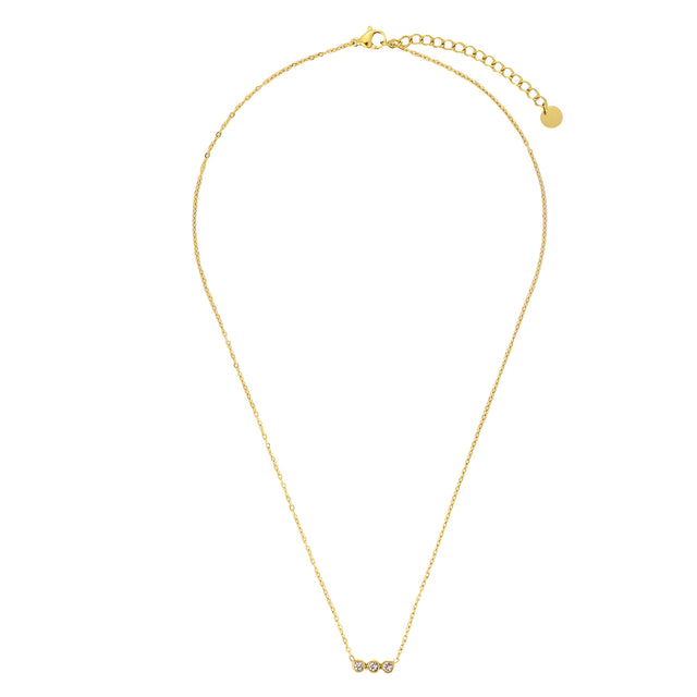 Set de Collar y Aretes Enso Para Mujer EJS3456G Dorado