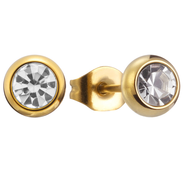 Set de Collar y Aretes Enso Para Mujer EJS3456G Dorado