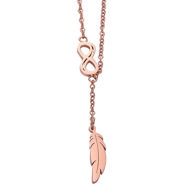 Set de Collar y Aretes Enso Para Mujer EJS3457R Rosado