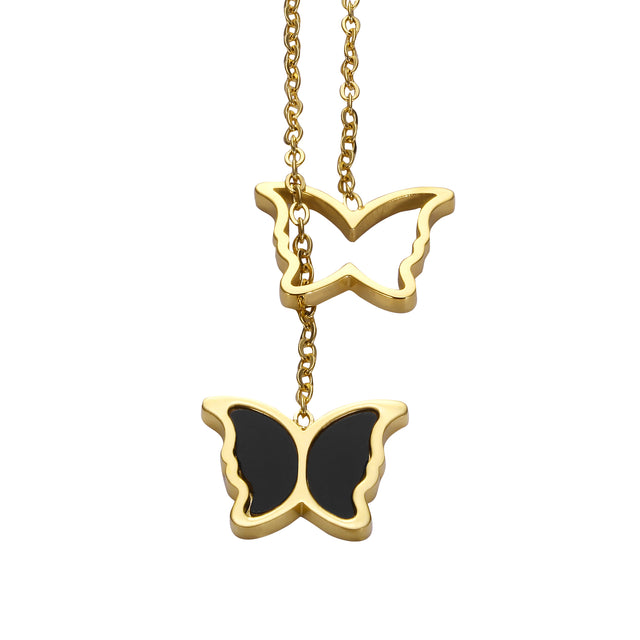 Set de Collar y Aretes Enso Para Mujer EJS3459G Dorado