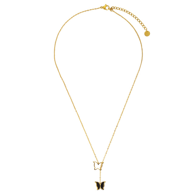 Set de Collar y Aretes Enso Para Mujer EJS3459G Dorado