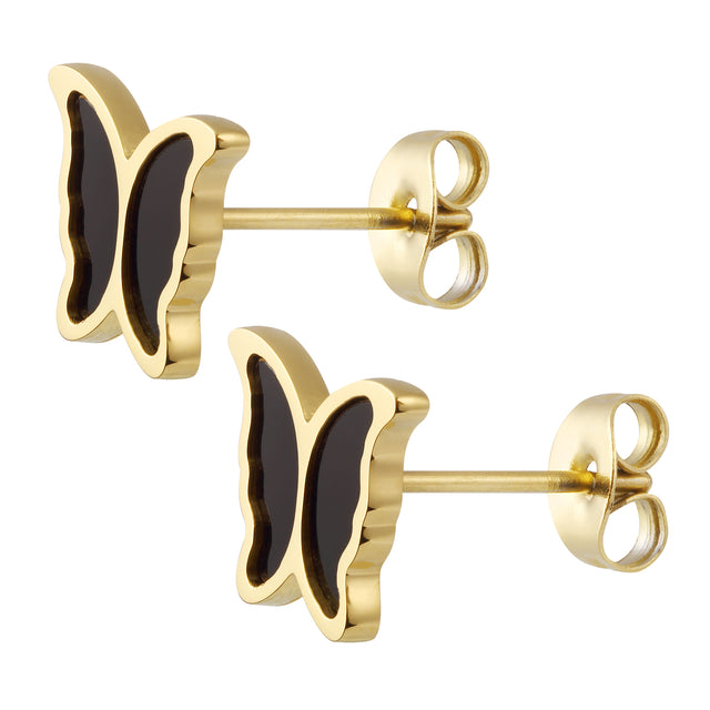 Set de Collar y Aretes Enso Para Mujer EJS3459G Dorado