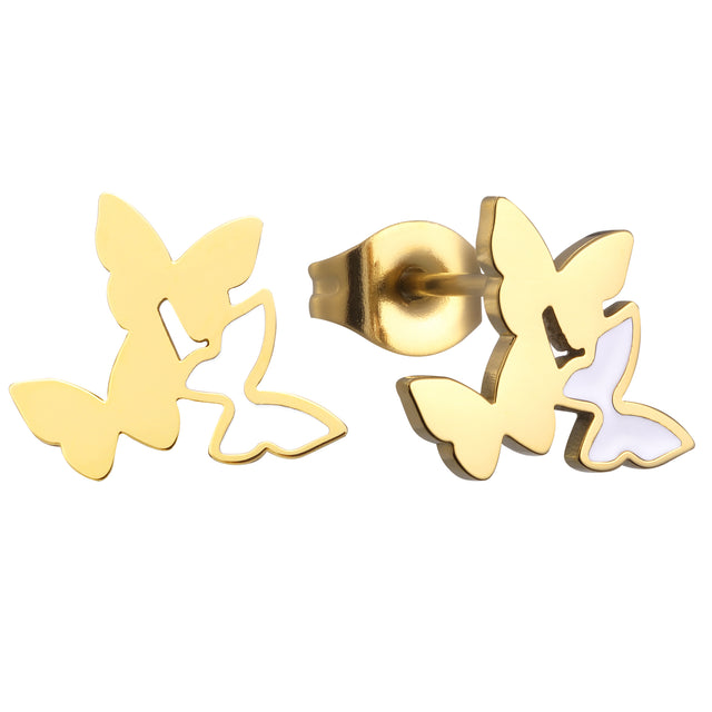 Set de Collar y Aretes Enso Para Mujer EJS3460G Dorado