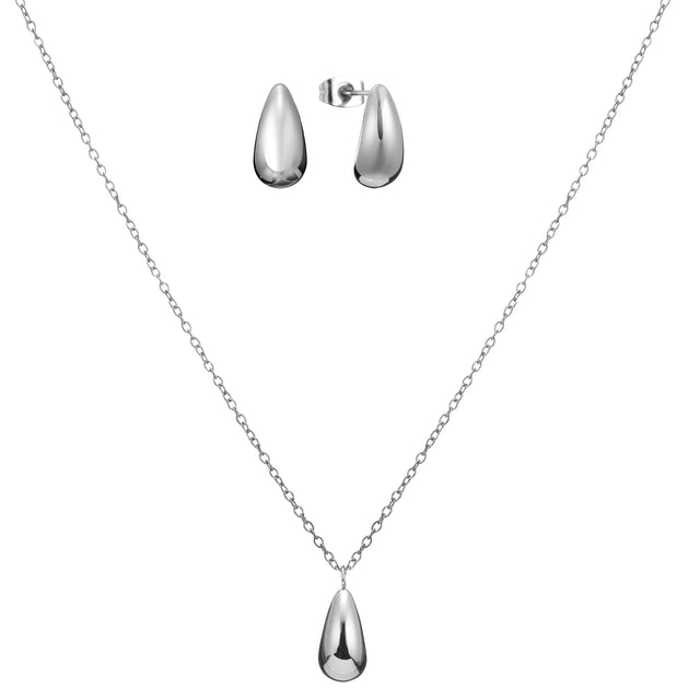 Set de Aretes Enso Para Mujer EJS3501S Plata