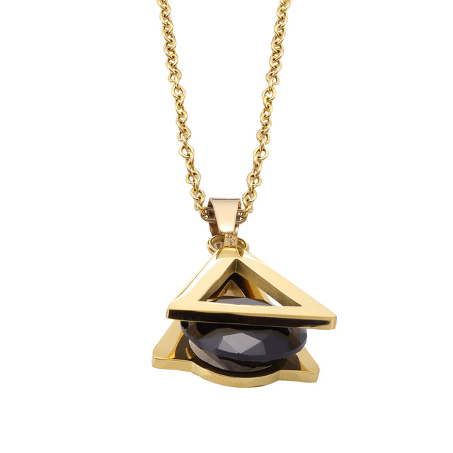 Set de Collar y Aretes Enso Para Mujer EJS3526G Dorado