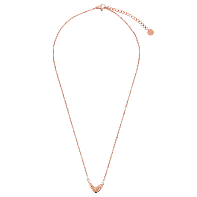 Set de Collar y Aretes Enso Para Mujer EJS3528R Rosado