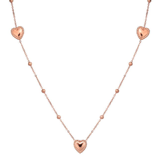 Set de Collar y Aretes Enso Para Mujer EJS3531R Rosado