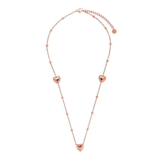 Set de Collar y Aretes Enso Para Mujer EJS3531R Rosado