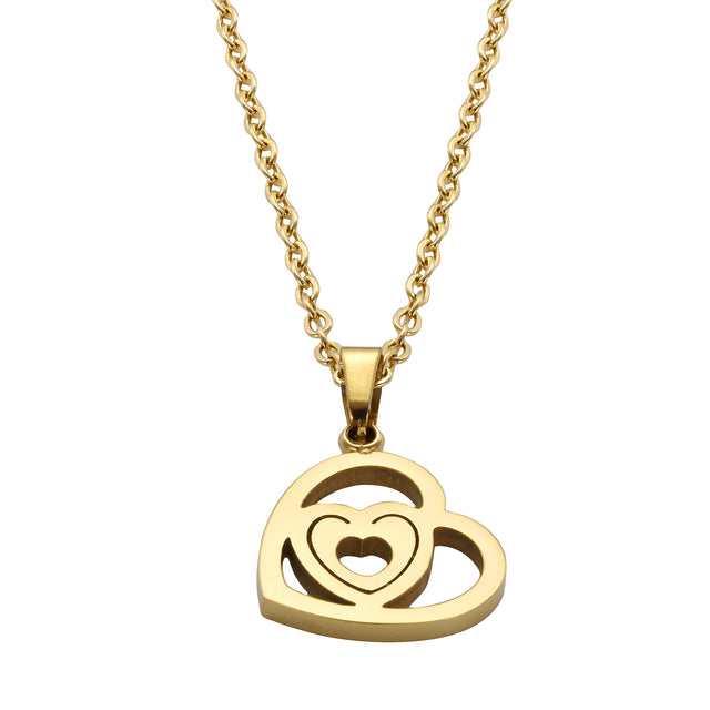 Set de Collar y Aretes Enso Para Mujer EJS3566G Dorado