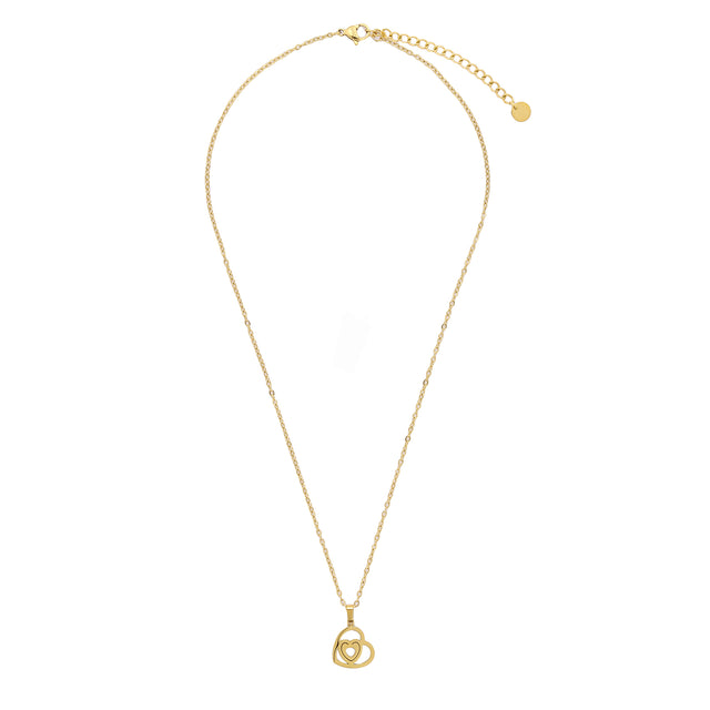 Set de Collar y Aretes Enso Para Mujer EJS3566G Dorado