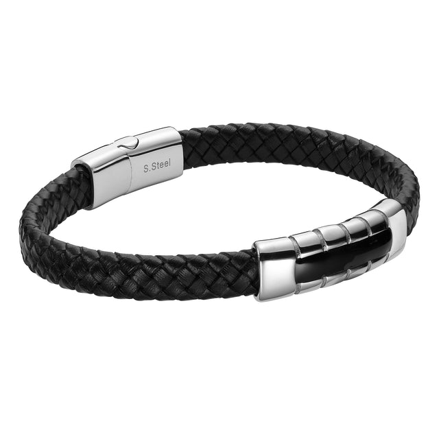 Pulsera Enso Acero Inoxidable Para Hombre EMB161B Negro