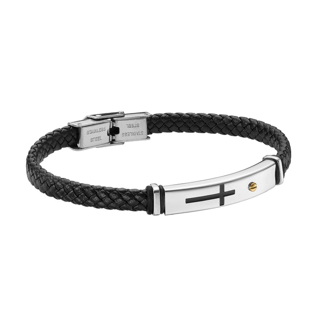 Pulsera Enso Acero Inoxidable Para Hombre EMB163B Negro